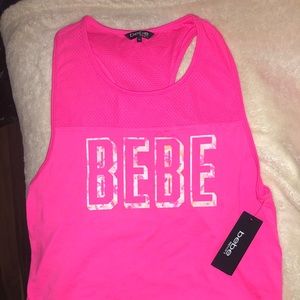 Bebe workout tank top